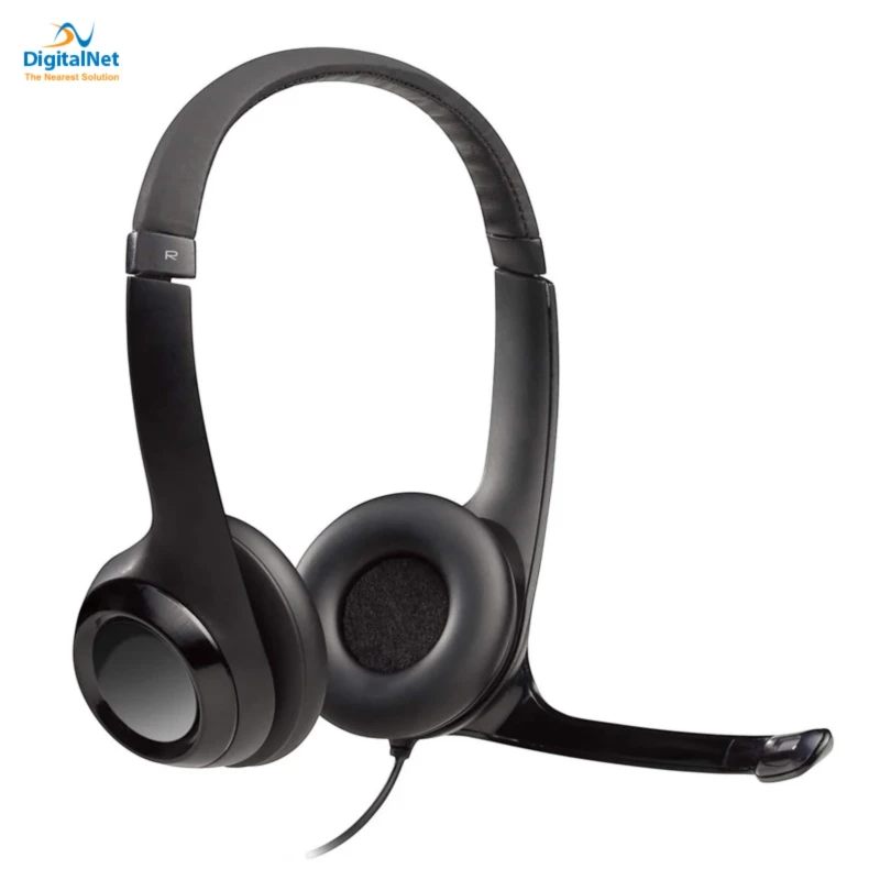 سماعة رأس Logitech H390 – USB مع ميكروفون