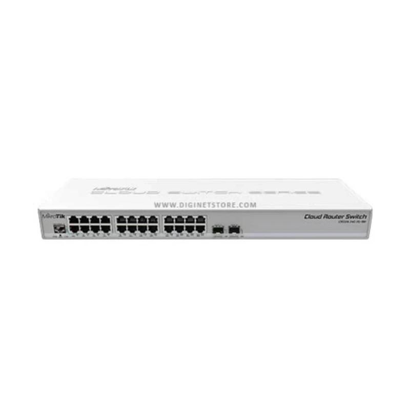 سويتش MikroTik CRS326-24G-2S+RM – 24 منفذاً جيجابت
