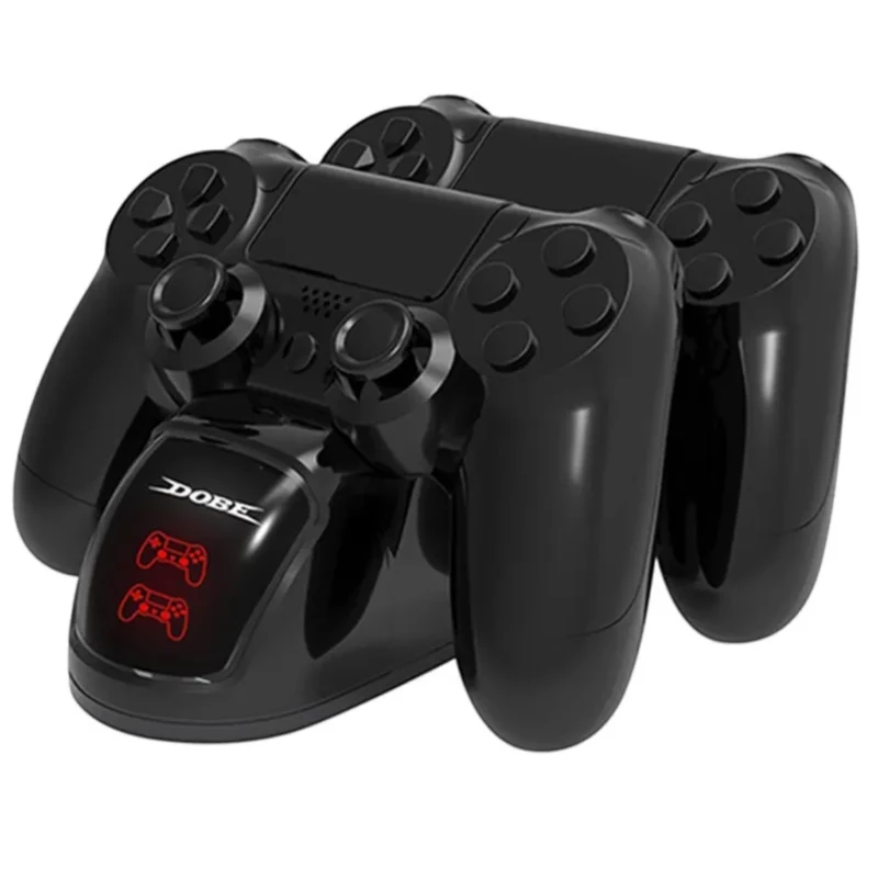 قاعدة شحن ليد PS4 DOBE TP4-889 – شحن مزدوج بمؤشرات LED