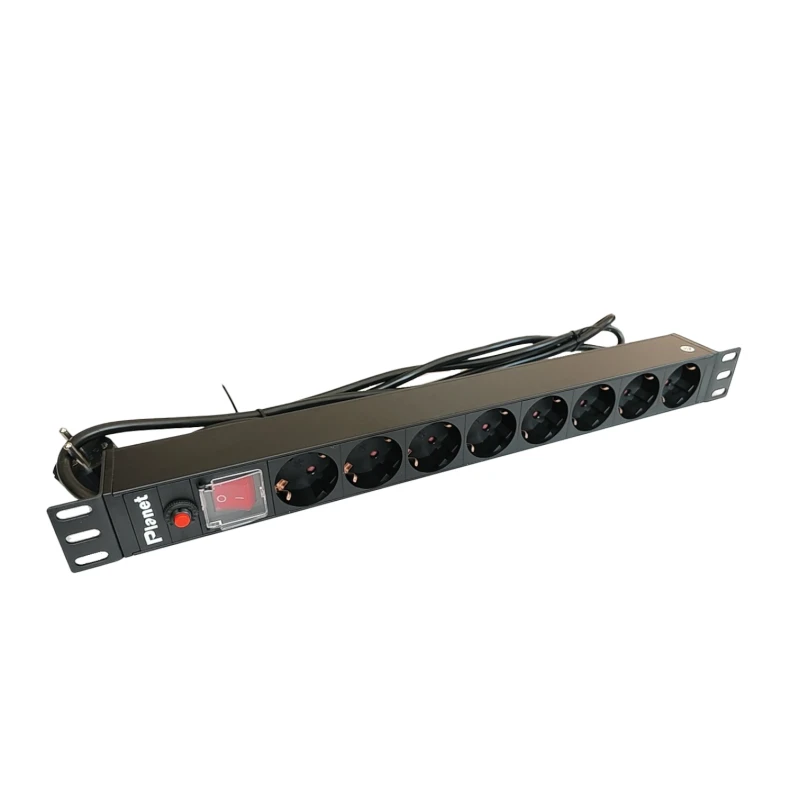 موزع كهرباء Planet PDU – 8 مخارج أوروبية