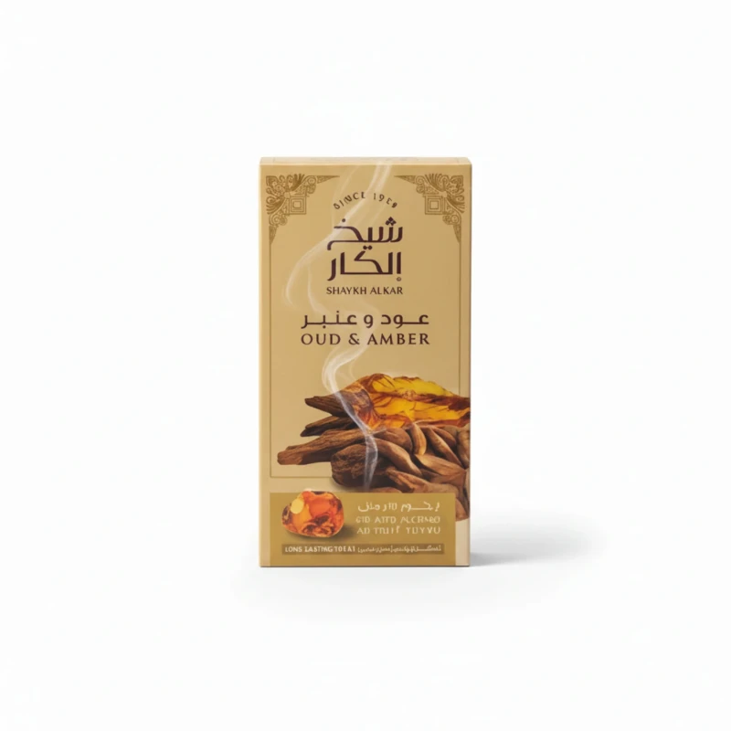 بخور هرمي شيخ الكار – عود وعنبر