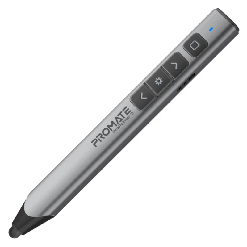 مؤشر عروض لاسلكي Promate ProPointer-S – ليزر أخضر وقلم لمس