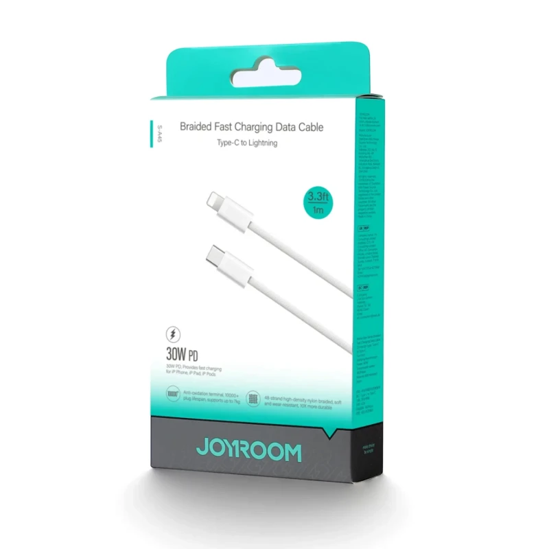 كابل Joyroom A45 Ben من USB-C إلى Lightning بقدرة 30W