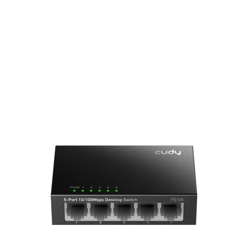 سويتش شبكة Cudy FS105 – 5 منافذ 10/100 Mbps