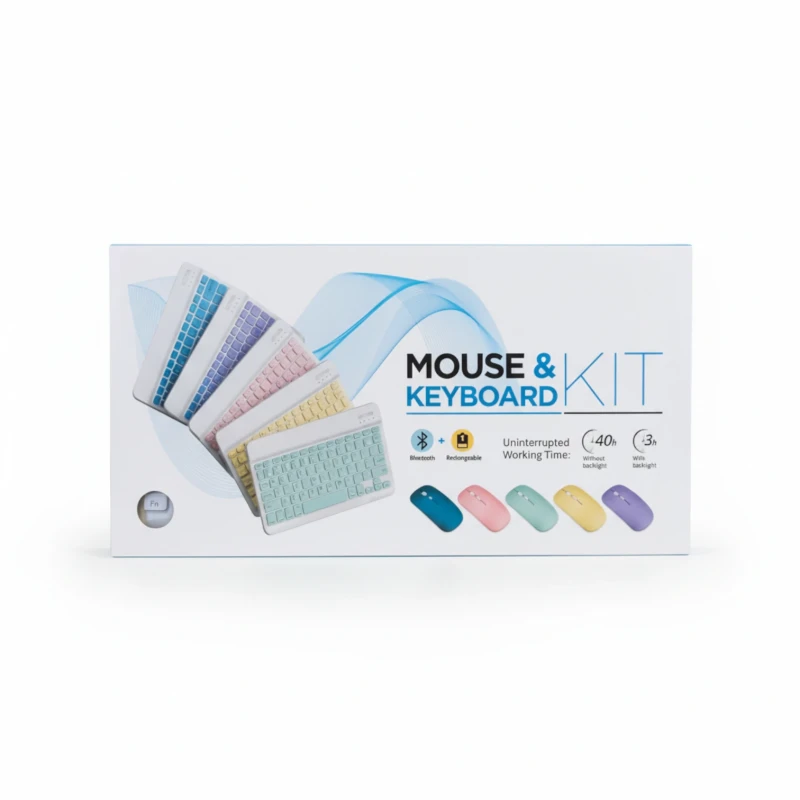 طقم كيبورد وماوس KIT – مجموعة عملية للكمبيوتر-O107010