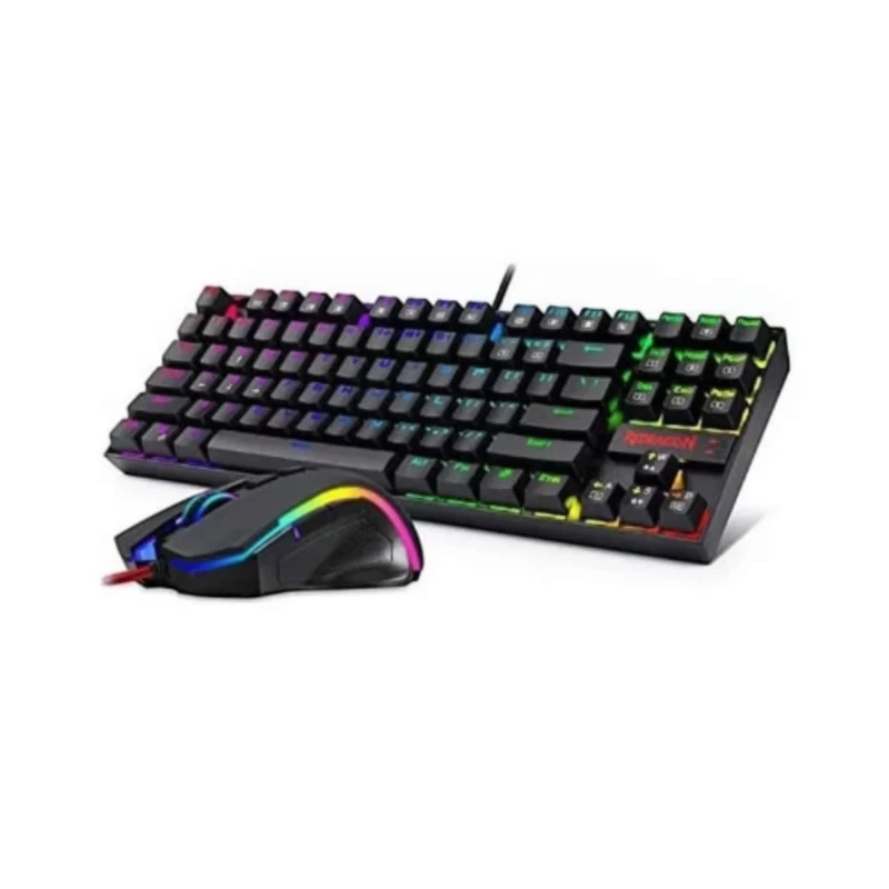 طقم كيبورد وماوس Redragon K552-RGB – ميكانيكي