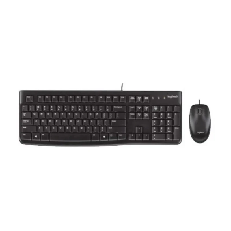 طقم لوحة مفاتيح وماوس Logitech MK120 سلكي