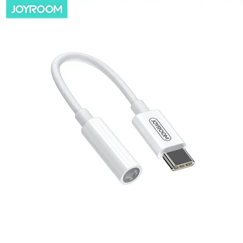 محول صوت Joyroom SH-C1 – تايب سي إلى منفذ سماعة 3.5 ملم